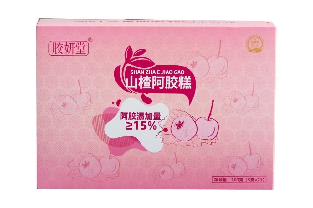 信譽(yù)樓山楂阿膠糕100g/盒